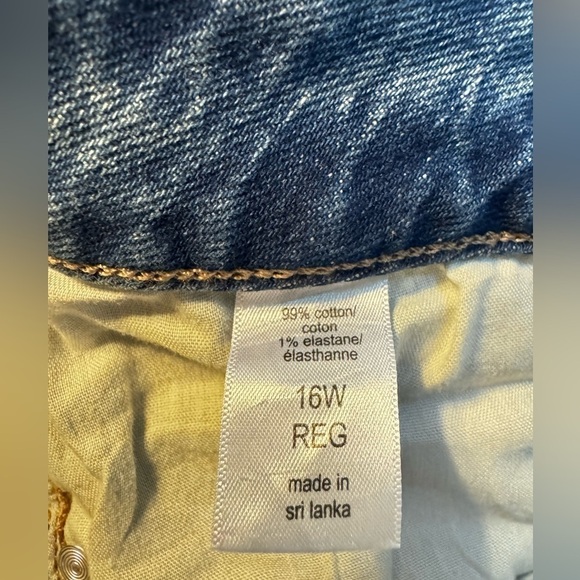 Edgely  Distressed Slim Straight Ankle Jeans - Picture 9 of 9